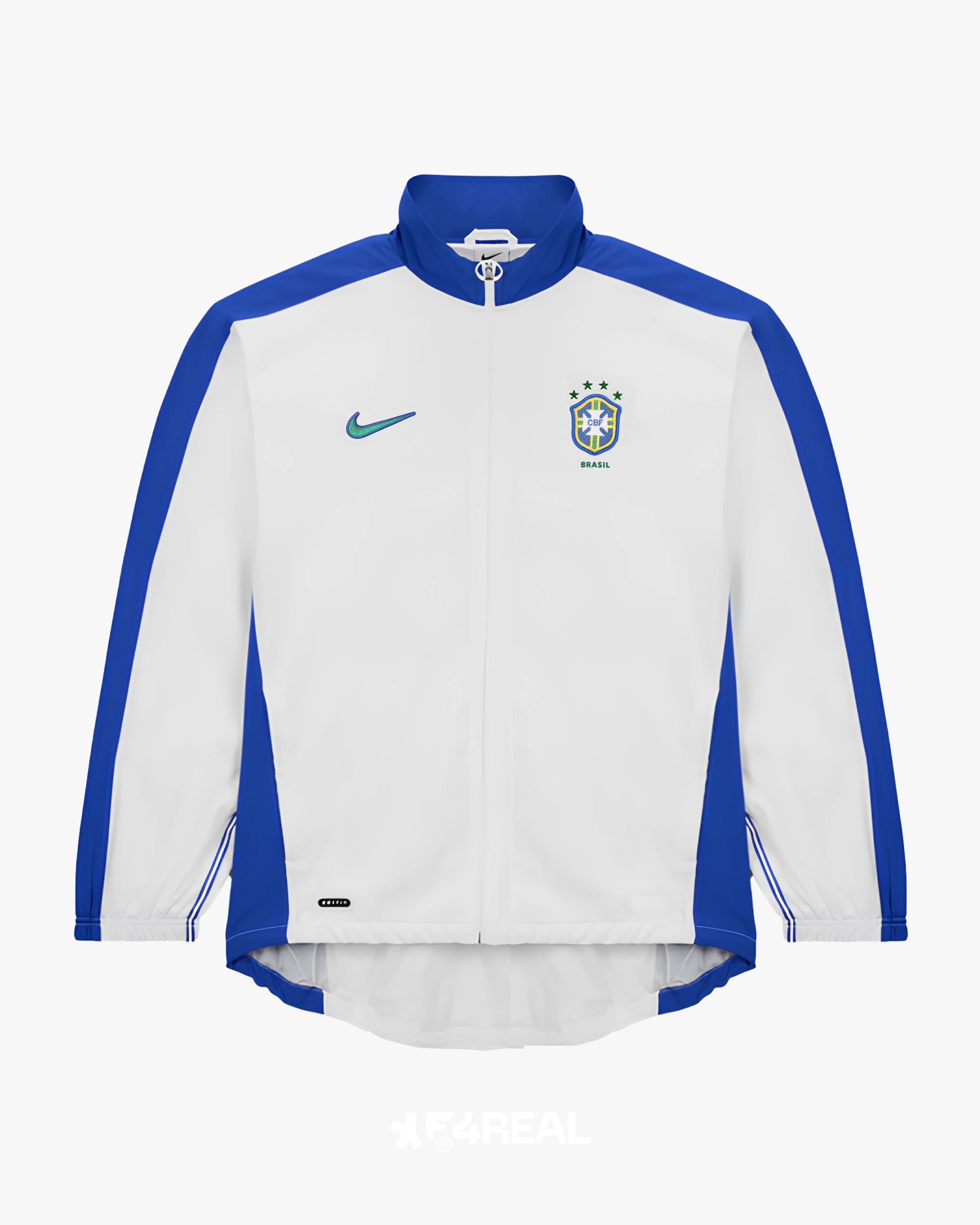 Brasil Jacket 1988 White and Blue XLFOREAL