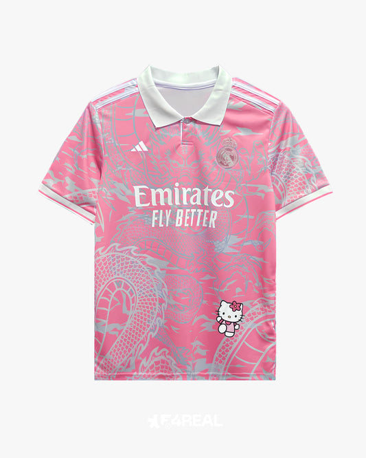 Real Madrid Pink Jersey    