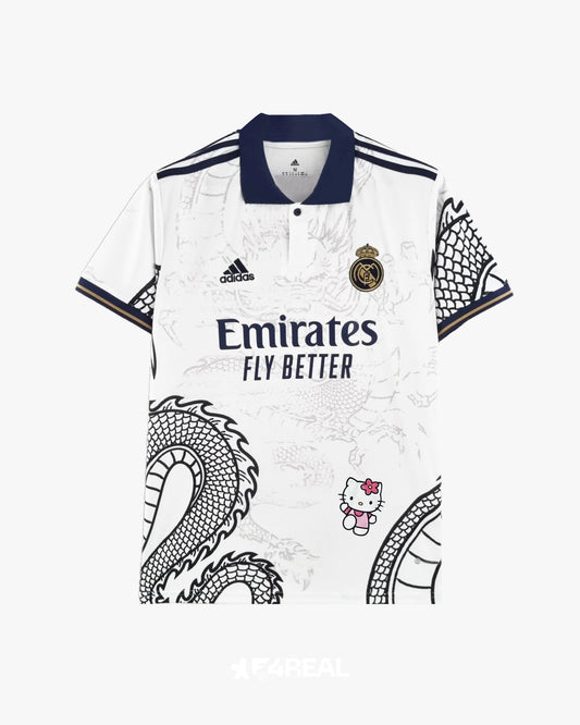 REAL MADRID WHITE DRAGONS x HELLO KITTY